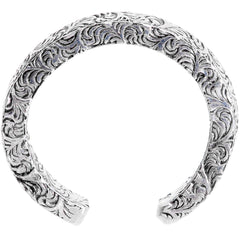 Handcrafted 925 Sterling Silver Ocean Wave Pattern Toe Ring