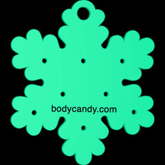 Glow in the Dark Christmas Ornament Travel Flat Back Earring Palette