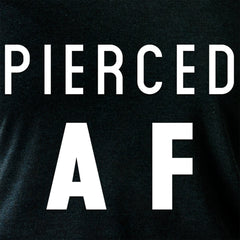 Pierced AF Black Tapered Long Sleeve Hoodie
