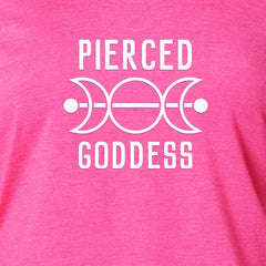 Pierced Goddess Tapered Long Sleeve Hoodie