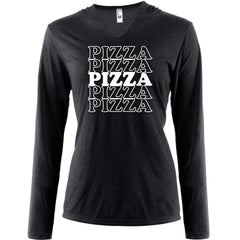 Pizza Pizza Pizza Pizza Pizza Tapered Long Sleeve Hoodie