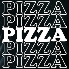 Pizza Pizza Pizza Pizza Pizza Tapered Long Sleeve Hoodie