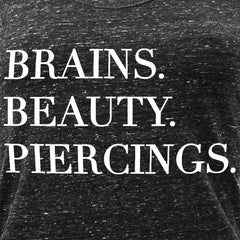 Brains Beauty & Piercings Cosmic Twist Back Tank Top