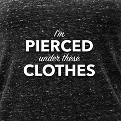 I'm Pierced Under These Clothes Cosmic Twist Back Tank Top