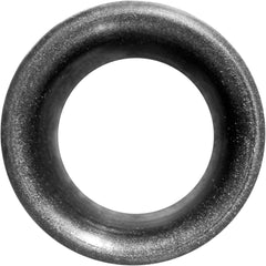 Thin Flexible Metallic Black Silicone Tunnel Plug Set 6mm to 25mm