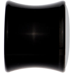 Black Acrylic Man Woman Floral Silhouette Saddle Plug Set 00G