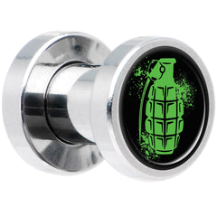 Green Grenade Steel Screw Fit Plug Set 4G