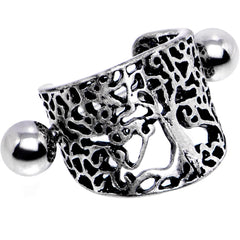 16G 1/2 Wild Tree Cuff Cartilage Earring