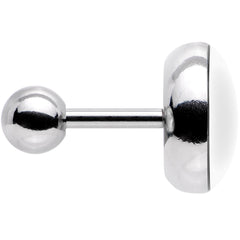 16G 1/4 Blue Black Skull Tragus Cartilage Earring