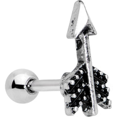 16G 1/4 Straight Arrow Cartilage Tragus Earring