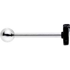 Officially Licensed Hello Kitty Cat Purple Bow Barbell Tongue Ring