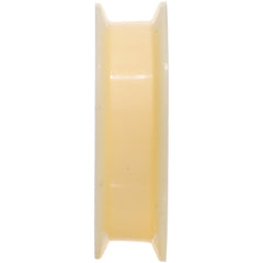 38mm Peach Flesh Tone Silicone Ultra Soft Double Flare Tunnel Plug Set