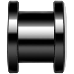 Full Color Tiger Eyes Black Anodized Screw Fit Plug Set 00G
