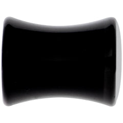 Black Acrylic Green Black Skull Saddle Plug Set 2G