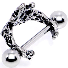 16G 1/2 Rococo Ring Cuff Cartilage Earring