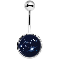 Zodiac Constellation Leo Belly Ring