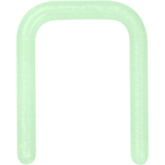16G 7/16 Flexible Bioplast Glow Square Septum Retainer