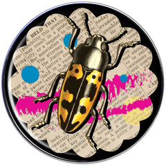 Newsprint Beetle Bug Tragus Cartilage Earring