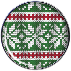 Green Red Christmas Sweater Barbell Tongue Ring